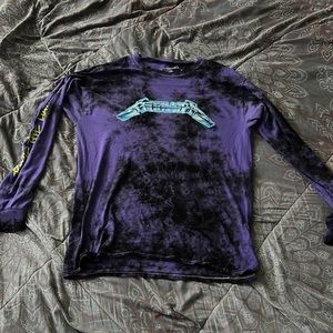 Metallica long sleeve tee